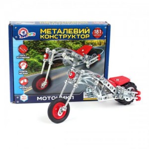 Конструктор металлический "Мотоцикл ТехноК" арт. 4807