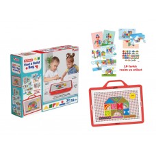 Мозаїка з фігурними елементами Find & Build 38 см, Dede 03932