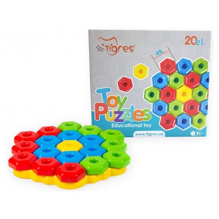 Игропазлы 20 элементов Tigres 39182 Игропазлы 20 элементов Tigres 39182