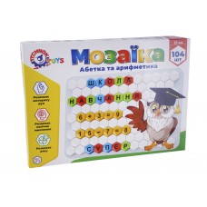 Мозаика Абетка та арифметика, 104 детали, Технок 2223
