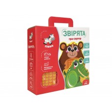 Деревянная мозаика Зверюшки, Vladi Toys ZB2002-05