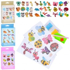 Мозаика BabyToys 7104-5-6 алмазная фигурки насекомые животные