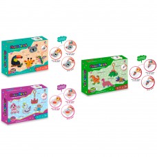 Мозаика пластиковая BabyToys 8225-6-7 с шариками и формочками