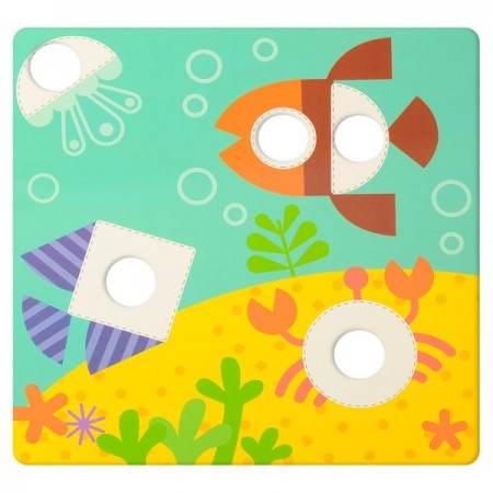 Мозаика BabyToys SK 0004 AB классическая 45 фишек Мозаика BabyToys SK 0004 AB классическая 45 фишек
