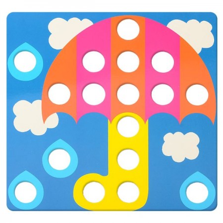 Мозаика BabyToys SK 0004 AB классическая 45 фишек Мозаика BabyToys SK 0004 AB классическая 45 фишек