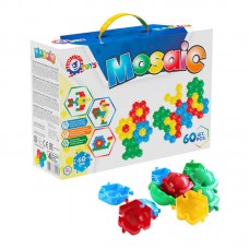  Мозаїка - пазли "Бджілка" 2995 60 ел, "Technok Toys", 60 елементів, розмір деталі - 6см, у коробці