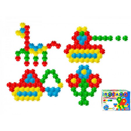 Мозаїка - пазли "Бджілка" 2995 60 ел, "Technok Toys", 60 елементів, розмір деталі - 6см, у коробці Мозаїка - пазли "Бджілка" 2995 60 ел, "Technok Toys", 60 елементів, розмір деталі - 6см, у коробці