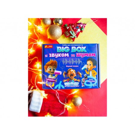 Набор для экспериментов "BIG BOX со звуком и шумом", Ranok Creative 10114170У