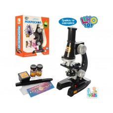 Микроскоп со светом SK 0007, 21 см, подсветка и набор, Limo Toy