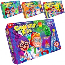 Безпечний навчальний набір для проведення дослідів "CHEMISTRY KIDS" укр. CHK-01...04U