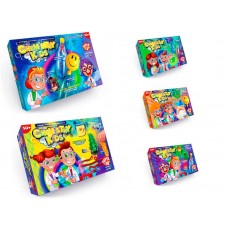  Набір для проведення дослідів "CHEMISTRY KIDS" CHK-01U, 02U, 03U, 04U укр. 4 види "Danko Toys" ВИДАЄТЬСЯ МІКС ВИДІВ