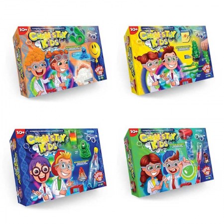 Набір для дослідів Chemistry Kids Danko Toys 8 видів Набір для дослідів Chemistry Kids Danko Toys 8 видів