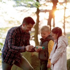 Механический фонарик Hape Nature Fun с чехлом E5579 