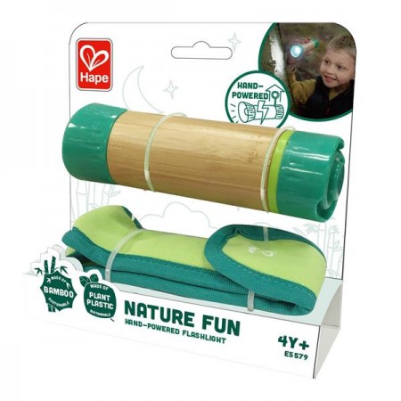 Механический фонарик Hape Nature Fun с чехлом E5579