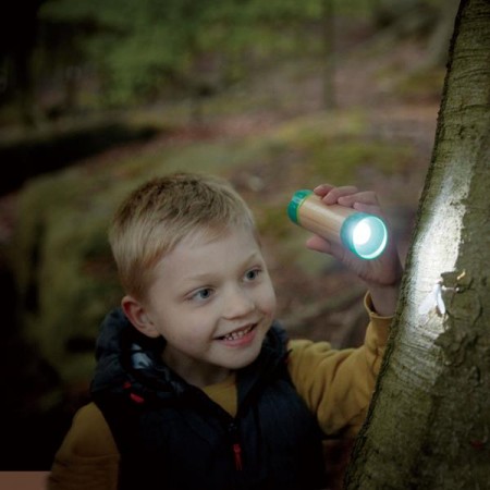 Механический фонарик Hape Nature Fun с чехлом E5579