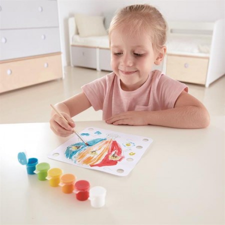Прес для квітів Hape Nature Fun Гербарій з фарбами E5574