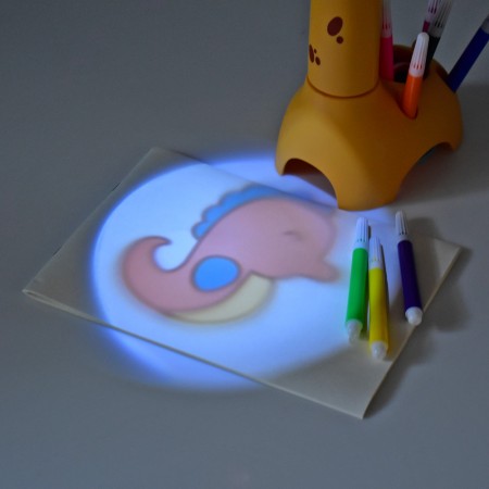 Проектор для рисования BabyToys с 48 слайдами и фломастерами