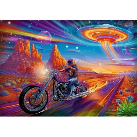 Пазлы Trefl Dreamscapes Дикая езда, 1000 элементов 10930 Пазлы Trefl Dreamscapes Дикая езда, 1000 элементов 10930