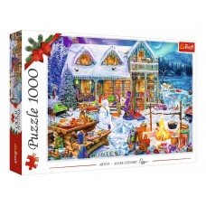 Пазлы Trefl XMAS Зимнее время, 1000 элементов 10948
