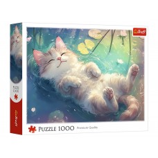 Пазлы Trefl Релакс котика, 1000 элементов 10983