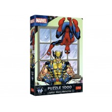 Пазлы Trefl Marvel Heroes "Человек-паук и Росомаха", 1000 элементов 12088