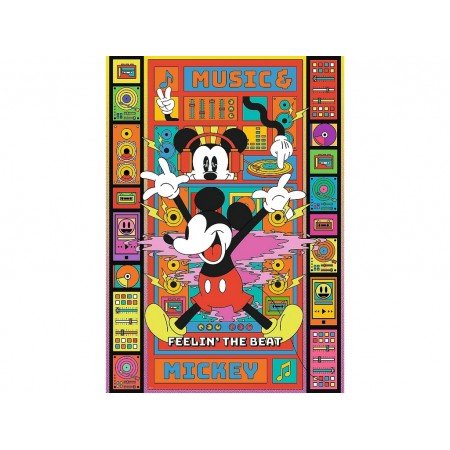 Пазли Trefl Mickey and Friends Відчуй ритм з Міккі Маусом, 1000 елементів 12142