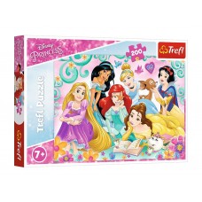 Пазл Trefl Princess Счастливый мир принцесс, 200 деталей 13268