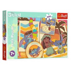 Пазл Trefl Disney Лило и Стич Музыкальный мир, 200 деталей 13304
