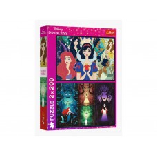 Пазл 2 в1 Trefl Disney Princess Принцессы, 2 х 200 деталей 13317