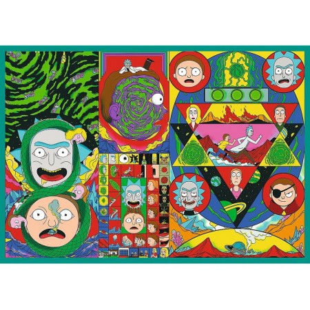 Пазлы Trefl Rick and Morty Закрученный мир, 4 х 250 элементов 13338 Пазлы Trefl Rick and Morty Закрученный мир, 4 х 250 элементов 13338