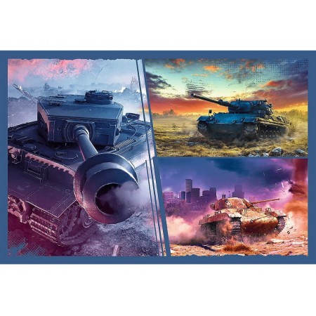 Пазлы Trefl WARGAMING Бронетанковая миссия, 2 х 200 элементов 13346