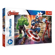 Пазл Trefl Maxi Avengers Мир Мстителей, 24 детали 14321