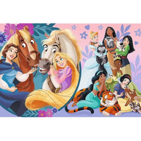 Пазлы Trefl Maxi Disney Princess Улыбка дружбы, 24 элемента 14379 Пазлы Trefl Maxi Disney Princess Улыбка дружбы, 24 элемента 14379