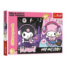 Пазлы Trefl Hello Kitty and Friends Правила Куроми, 160 элементов 15430