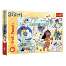 Пазлы Trefl Disney Stitch Правила Стичей, 160 элементов 15431
