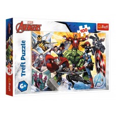 Пазл Trefl Avengers Сила Мстителей, 100 деталей 16431