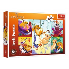Пазл Trefl Disney Король Лев Отважный Король Лев, 100 деталей 16478