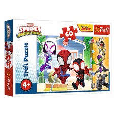 Пазл Trefl Marvel Мир Паучка, 60 деталей 17371