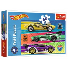 Пазл Trefl Hot Wheels Neon Collection, 60 деталей 17389