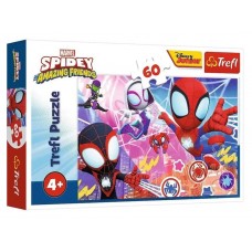 Пазли Trefl Marvel Spidey «Пригоди героїв», 60 елементів 17410