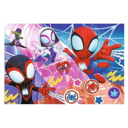 Пазли Trefl Marvel Spidey «Пригоди героїв», 60 елементів 17410 Пазли Trefl Marvel Spidey «Пригоди героїв», 60 елементів 17410