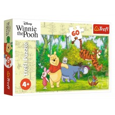 Пазлы Trefl Disney Winnie The Pooh Вкусный мед, 60 элементов 17411