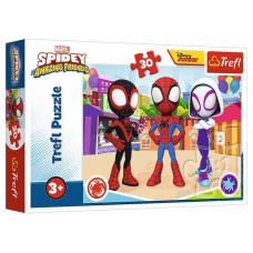 Пазл Trefl Spidey and Friends Приключения Паучка и друзей, 30 деталей 18285