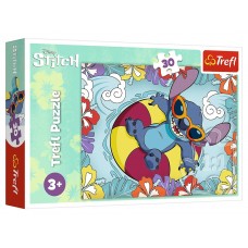 Пазли Trefl Lilo and Stitch У відпустці, 30 елементів 18305
