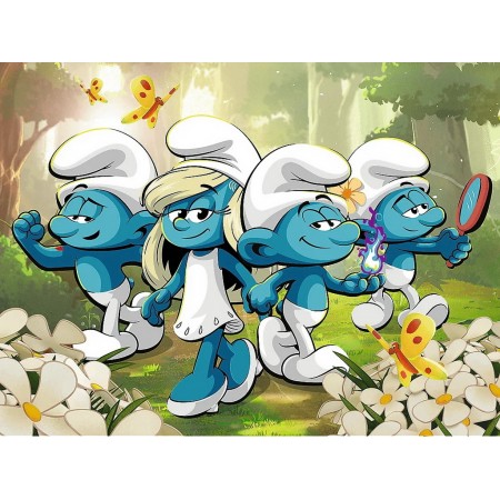 Пазлы Trefl The Smurfs Приключения смурфиков, 30 элементов 18317