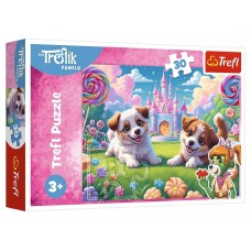 Пазлы Trefl Милые щенки, 30 элементов 18319