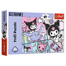 Пазли Trefl Kuromi «Розважайтеся з Куромі», 30 елементів 18325