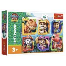Пазлы Trefl PAW Patrol «Остров Дино», 30 элементов 18336