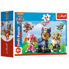 Пазлы Trefl Mini Любой Щенячий патруль, 54 элемента, Trefl 19756