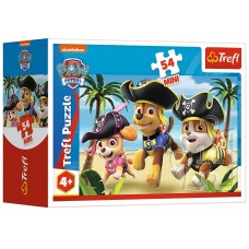 Пазлы Trefl Mini Любой Щенячий патруль, 54 элемента, Trefl 19758